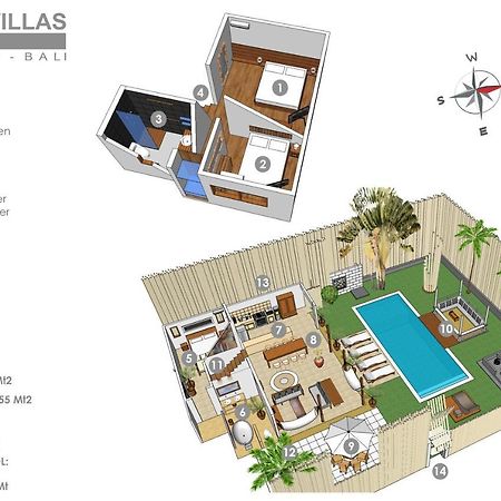 3Br Villa Rabu - Minggu Villas Seminyak Exterior foto